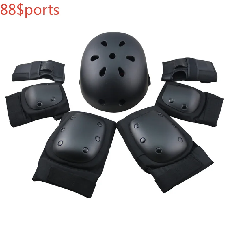 6 pieces Pads Elbow Wrist Knee Pad for Outdoor Sports Protective Kit Inline Speed Skating Racing Cycling Skateboard S M L XL400g
6 pieces Pads Elbow Wrist Knee Pad for Outdoor Sports Protective Kit Inline Speed Skating Racing Cycling Skateboard S M L XL400g