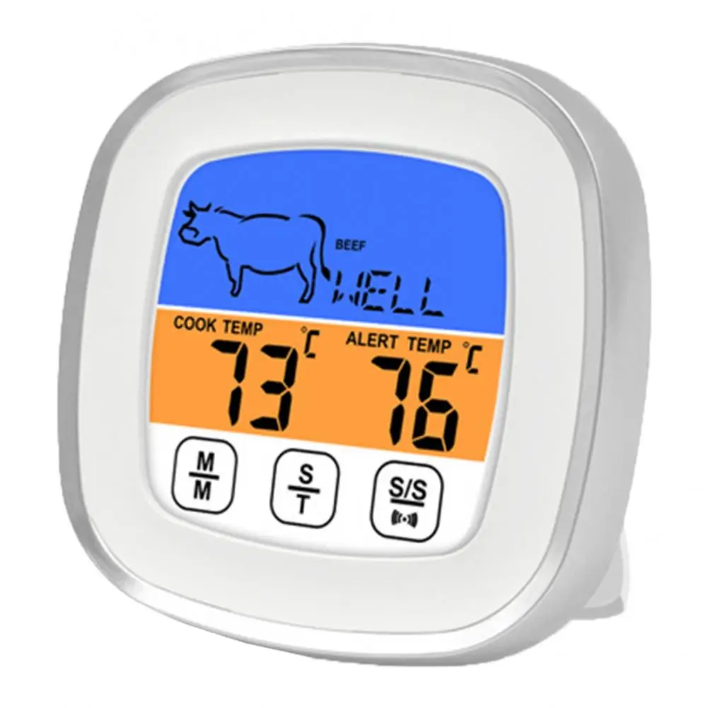 Digital Meat Kitchen Thermometer Stainless Waterproof Meat Temperature Probe Oven Cooking BBQ Temperature Meter
Digital Meat Kitchen Thermometer Stainless Waterproof Meat Temperature Probe Oven Cooking BBQ Temperature Meter