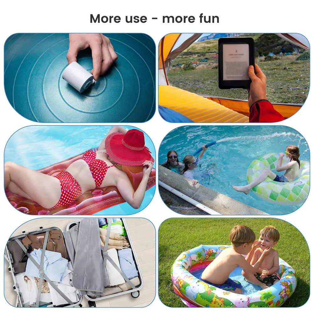 Portable Pump 3-in-1 Portable Mini Electric Inflator USB Charging Outdoor Air Pump Air Mattress Boat Vacuum Pump Camping Latern
Portable Pump 3-in-1 Portable Mini Electric Inflator USB Charging Outdoor Air Pump Air Mattress Boat Vacuum Pump Camping Latern