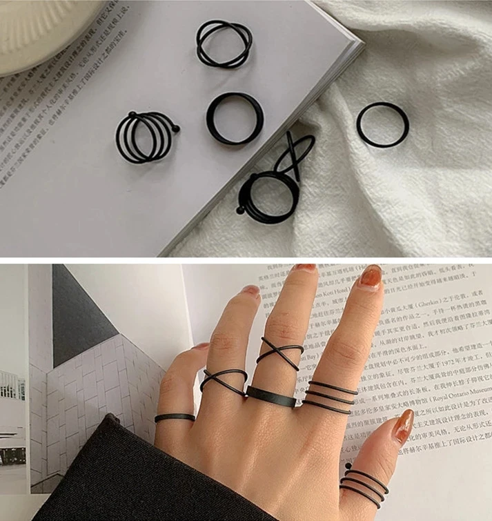 10pcs Punk Gold Wide Chain Rings Set For Women Girls Fashion Irregular Finger Thin Rings Gift 2021 Female Knuckle Jewelry Party
10pcs Punk Gold Wide Chain Rings Set For Women Girls Fashion Irregular Finger Thin Rings Gift 2021 Female Knuckle Jewelry Party