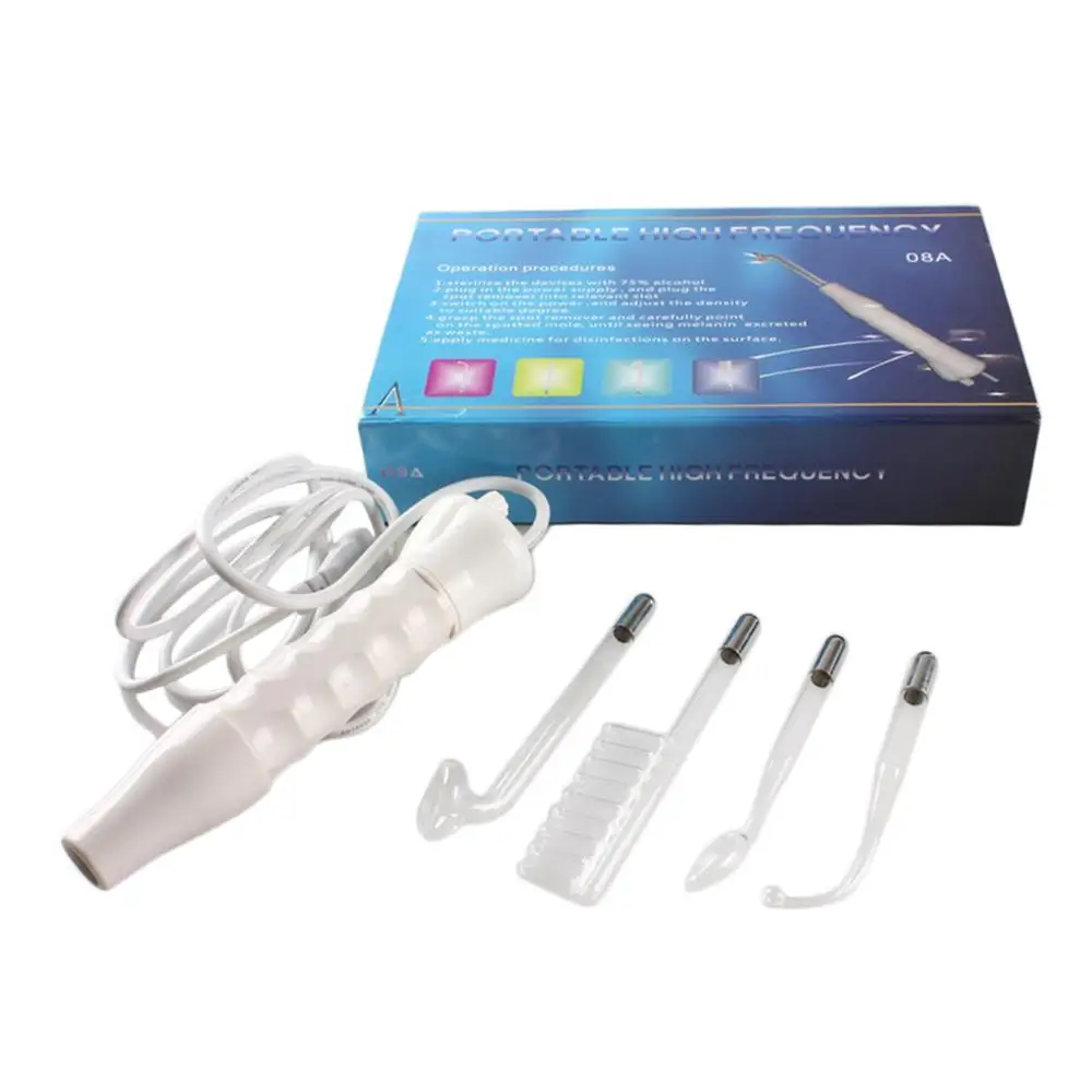 High Frequency Electrotherapy Glass Electrode Tube Beauty Device Face Therapy Neon Argon Fusion Wands Wrinkle Acne Spot Remover
High Frequency Electrotherapy Glass Electrode Tube Beauty Device Face Therapy Neon Argon Fusion Wands Wrinkle Acne Spot Remover