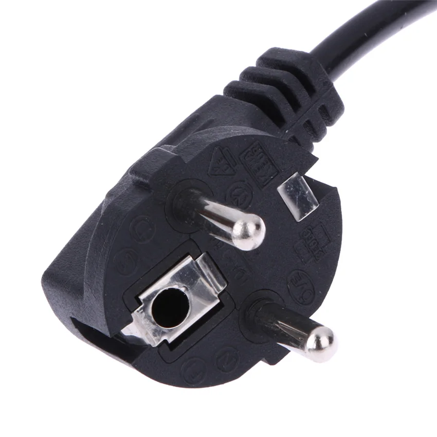 1m Universal Power Connector EU Standard 3 Prong 2 Pin AC Laptop Power Cord Adapter Cable Black Computer Cables Connectors
1m Universal Power Connector EU Standard 3 Prong 2 Pin AC Laptop Power Cord Adapter Cable Black Computer Cables Connectors