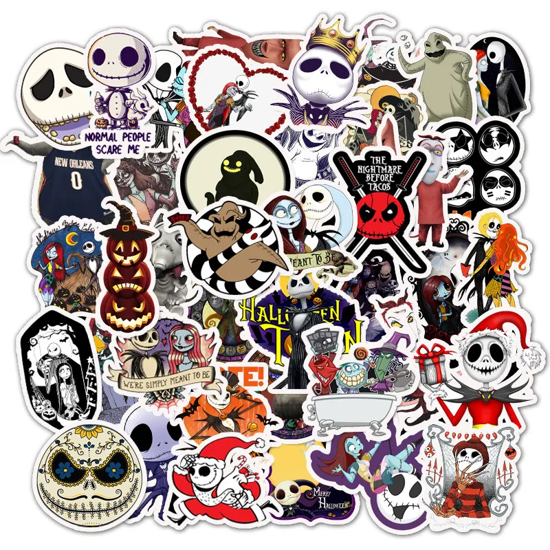 10/30/50Pcs Halloween Cartoon Stickers Tim Burton's Corpse Bride Pvc Stickers Laptop Luggage Car Fridge Toys Stationery Decals 
10/30/50Pcs Halloween Cartoon Stickers Tim Burton's Corpse Bride Pvc Stickers Laptop Luggage Car Fridge Toys Stationery Decals