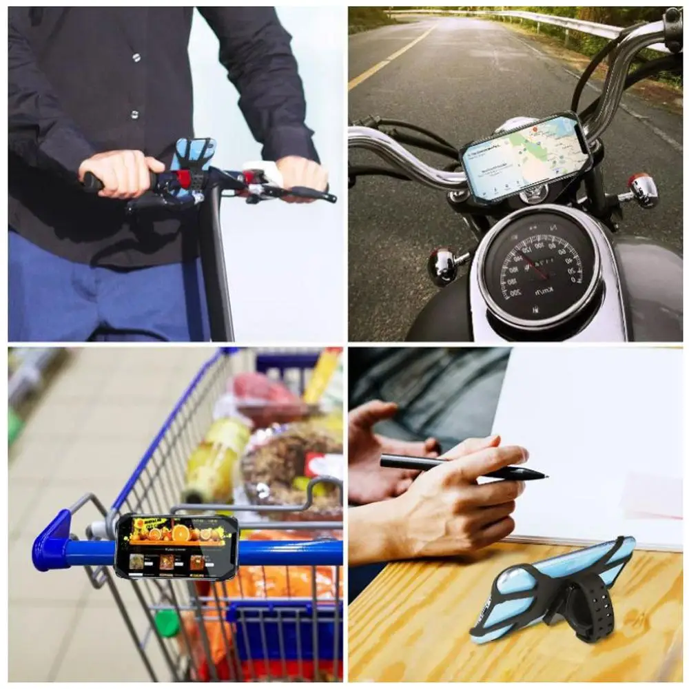 Universal Bicycle Mobile Phone Holder bike Silicone Motorcycle Bike Handlebar Stand Bike Handlebar Bracket Holder For iPhone
Universal Bicycle Mobile Phone Holder bike Silicone Motorcycle Bike Handlebar Stand Bike Handlebar Bracket Holder For iPhone