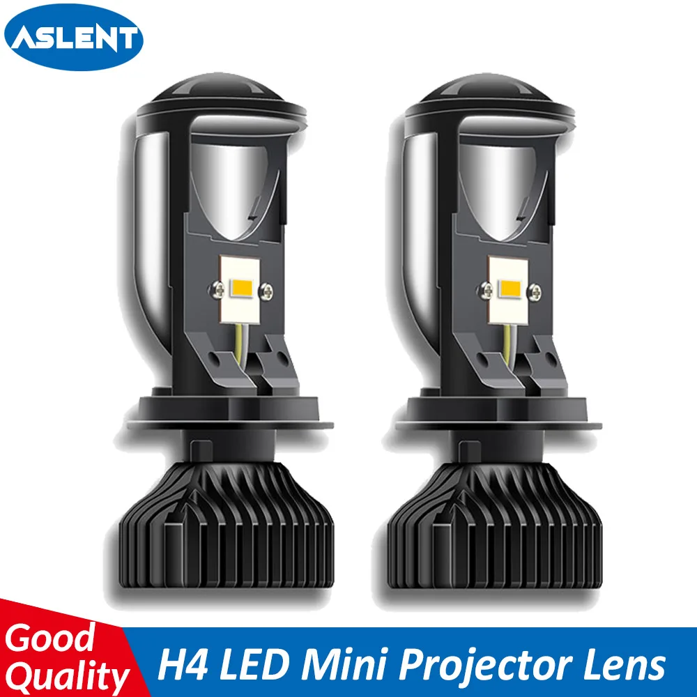 ASLENT H4 LED Bulb with Mini Projector Lens H4 LED Conversion Kit 20000LM Automobiles Hi/Lo Beam Car Headlight 12V 6000K White
ASLENT H4 LED Bulb with Mini Projector Lens H4 LED Conversion Kit 20000LM Automobiles Hi/Lo Beam Car Headlight 12V 6000K White