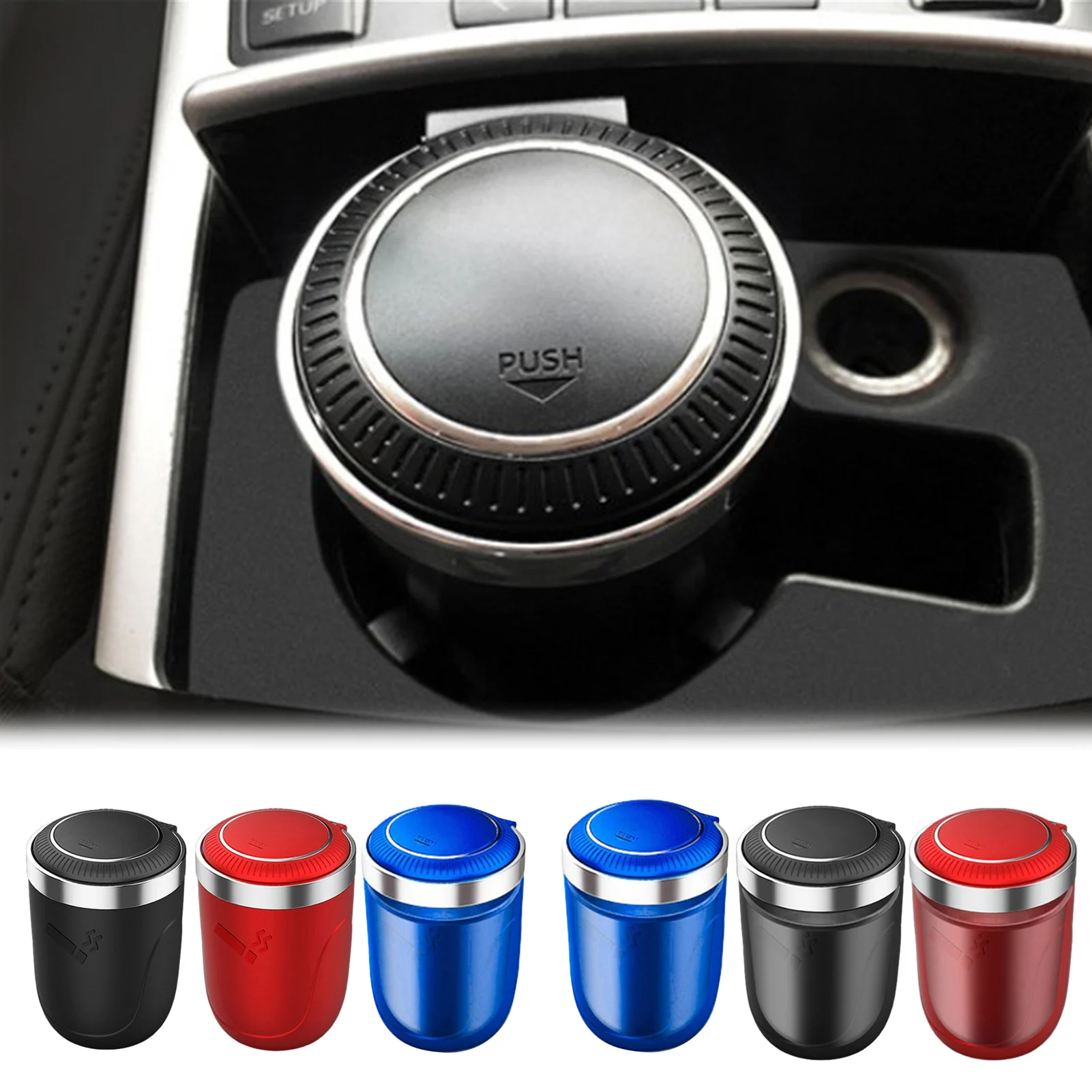 Car Ashtray Portable Detachable Smoking Stand Cylinder Cup Holder With Led Lights Creative Cigarette Dustbin
Car Ashtray Portable Detachable Smoking Stand Cylinder Cup Holder With Led Lights Creative Cigarette Dustbin