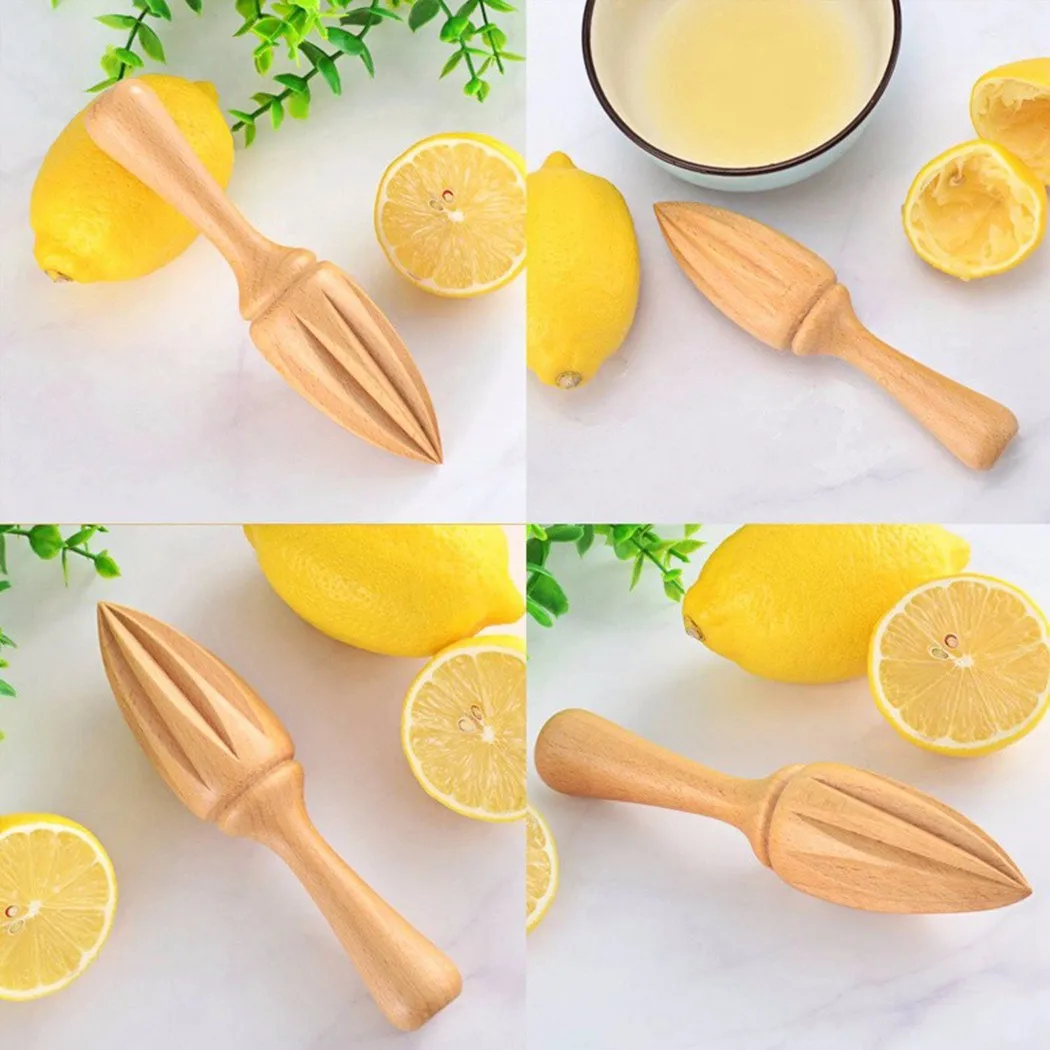1 X Lemon Cone 16x3.5 Cm Manual Beech Wood Lemon Press Juice Paintless Solid Wood Lemon Cone Kitchen Accessories
1 X Lemon Cone 16x3.5 Cm Manual Beech Wood Lemon Press Juice Paintless Solid Wood Lemon Cone Kitchen Accessories