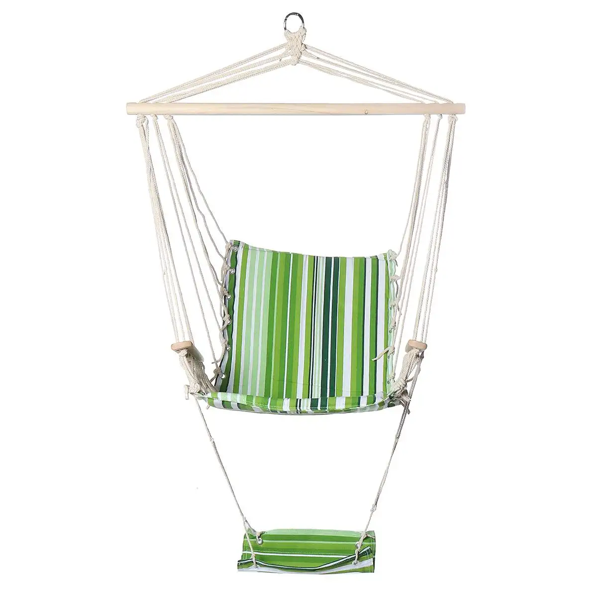 Hot Selling Hammock Chair Seat Cushion Cotton Wood Hanging Rope Patio Swing Chair for Camping Outdoor Indoor Hammocks 150kg
Hot Selling Hammock Chair Seat Cushion Cotton Wood Hanging Rope Patio Swing Chair for Camping Outdoor Indoor Hammocks 150kg