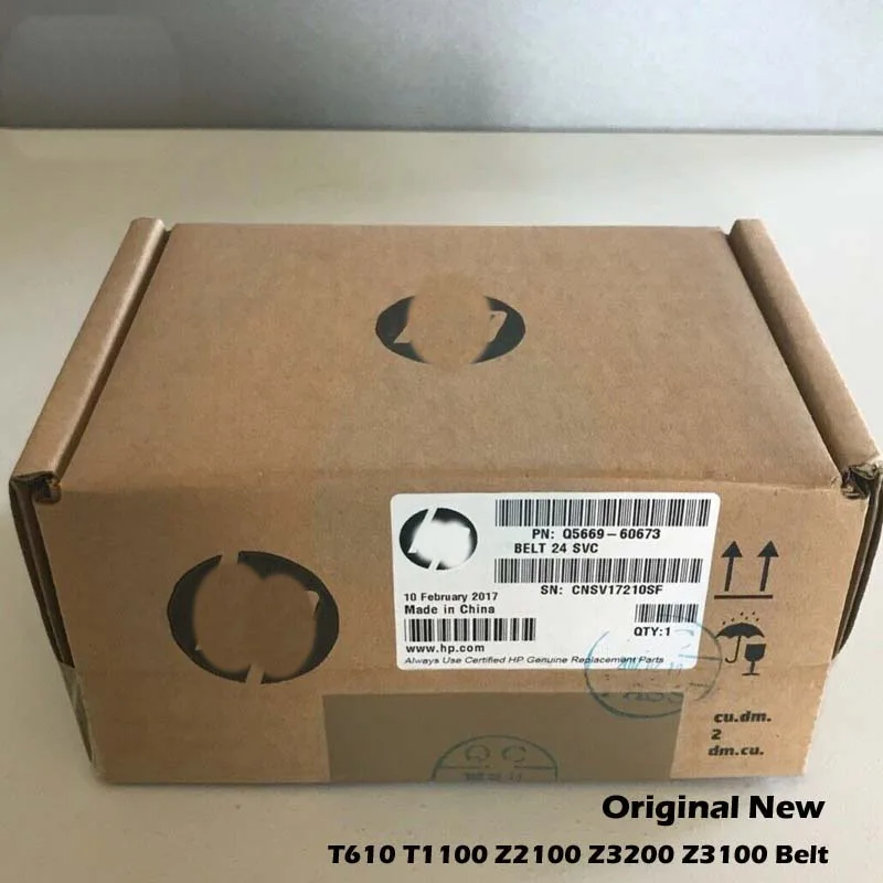 Original New For HP T610 T1100 Z2100 Z3100 Z3200 T620 T1120 Carriage Belt 44inch & 24inch # Q6659-60175 Q5669-60673
Original New For HP T610 T1100 Z2100 Z3100 Z3200 T620 T1120 Carriage Belt 44inch & 24inch # Q6659-60175 Q5669-60673
