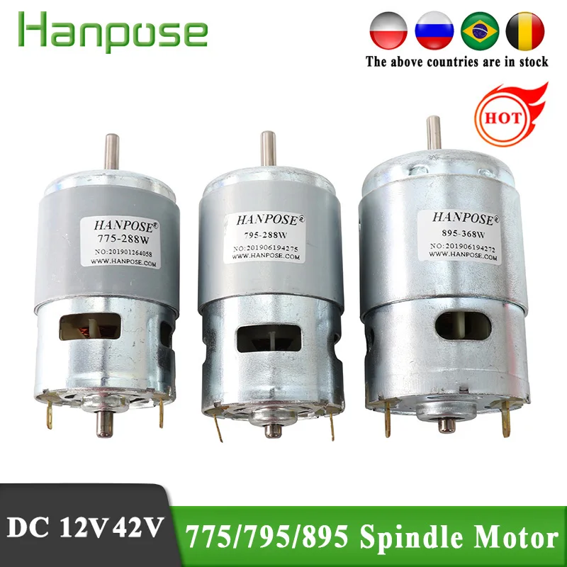 Durable 775 795 895 Spindle motor 3000-12000 RPM Motor Brush dc motors 775 150W lawn mower motor with two ball bearing Rated
Durable 775 795 895 Spindle motor 3000-12000 RPM Motor Brush dc motors 775 150W lawn mower motor with two ball bearing Rated