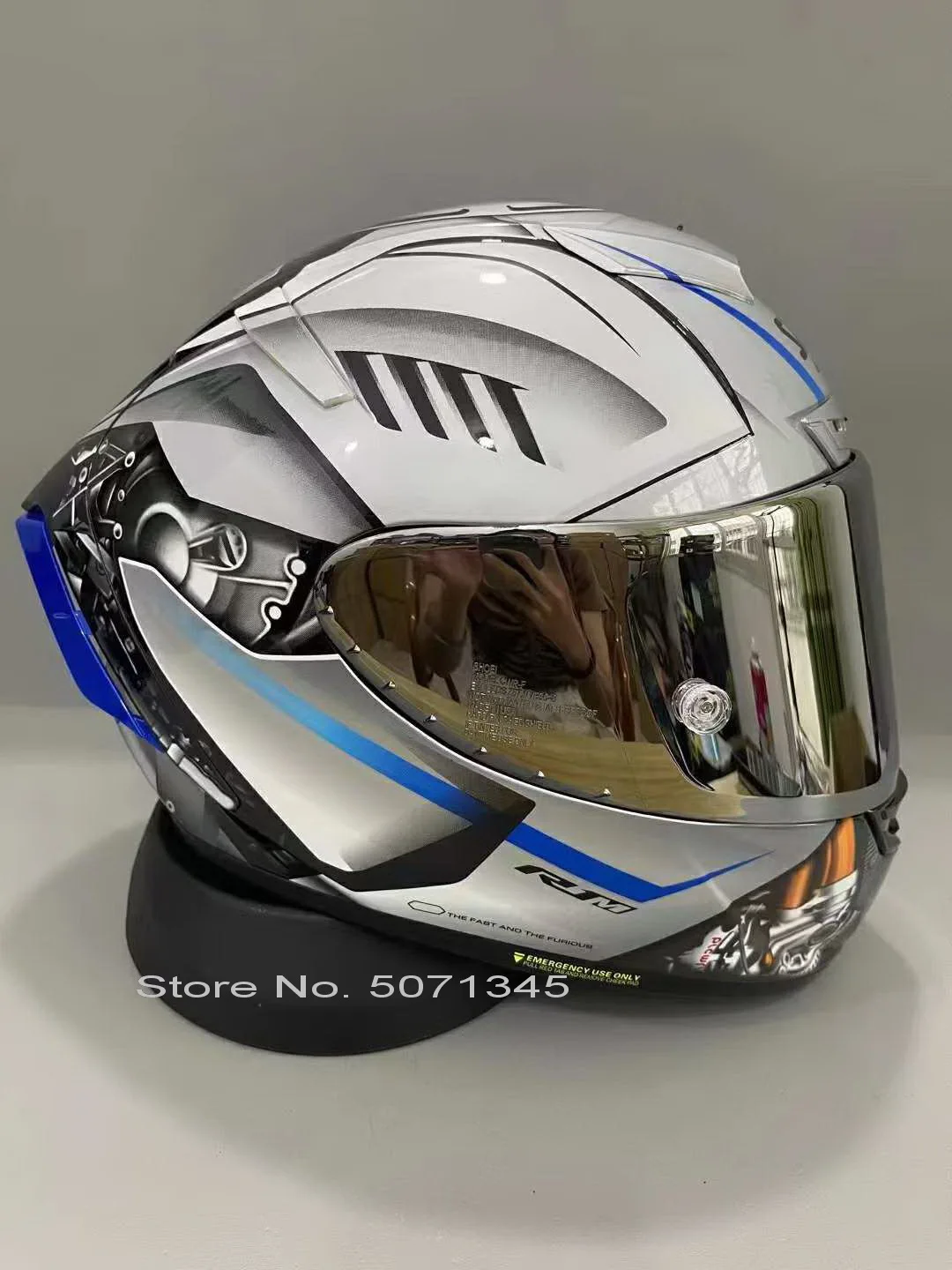 Full Face Motorcycle helmet X14 YELLOW AND SILVER 60s Helmet helmet Riding Motocross Racing Motobike Helmet
Full Face Motorcycle helmet X14 YELLOW AND SILVER 60s Helmet helmet Riding Motocross Racing Motobike Helmet