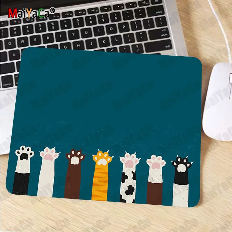 MaiYaCa Vintage Cool Cute Cats paw mouse pad gamer play mats Top Selling Wholesale Gaming Pad mouse
MaiYaCa Vintage Cool Cute Cats paw mouse pad gamer play mats Top Selling Wholesale Gaming Pad mouse