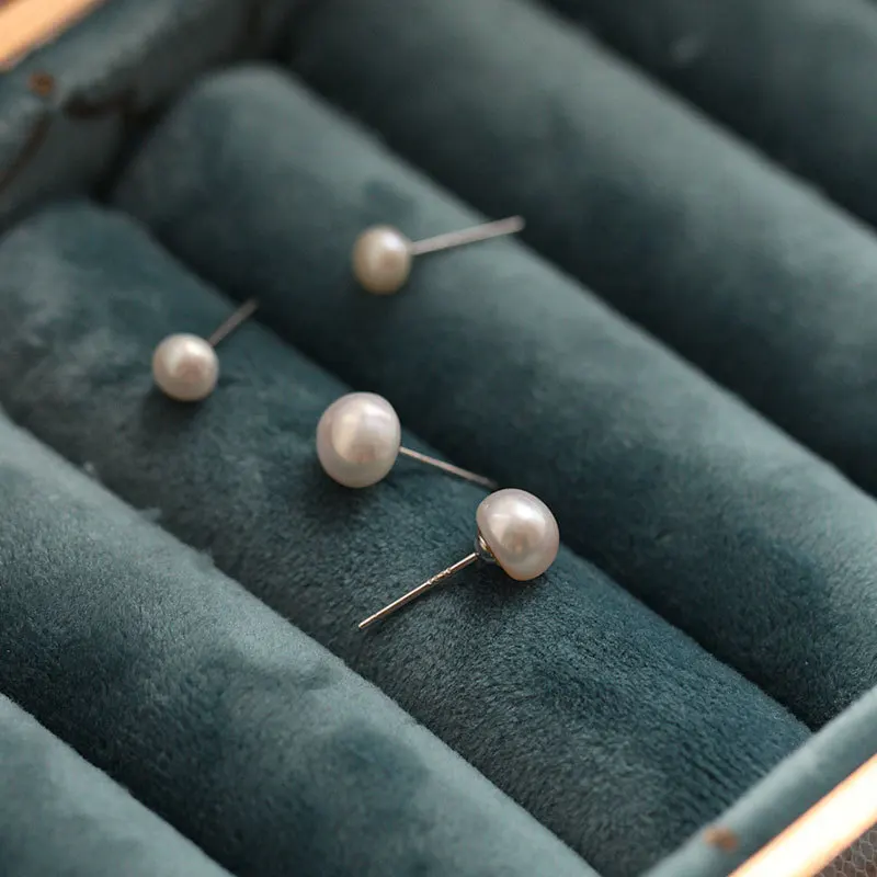 S925 Silver Pearls Ear Stud Freshwater Simulated-Pearl Earrings For Women On Ear Ball Hypoallergenic Vintage Jewelry Accessories
S925 Silver Pearls Ear Stud Freshwater Simulated-Pearl Earrings For Women On Ear Ball Hypoallergenic Vintage Jewelry Accessories
