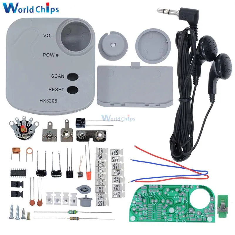 HX3208 радиоэлектронные Наборы сделай сам FM модулятор частоты Micro SMD радиомодуль 1 8 3
