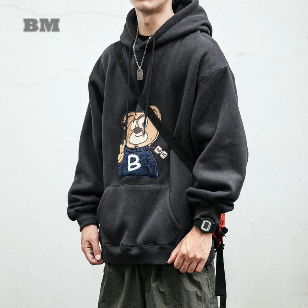 Флисовая толстовка с капюшоном, Свободный свитшот в стиле K-POP, с вышивкой медведя, Повседневный пуловер оверсайз в стиле Харадзюку, верхняя ...
Флисовая толстовка с капюшоном, Свободный свитшот в стиле K-POP, с вышивкой медведя, Повседневный пуловер оверсайз в стиле Харадзюку, верхняя ...