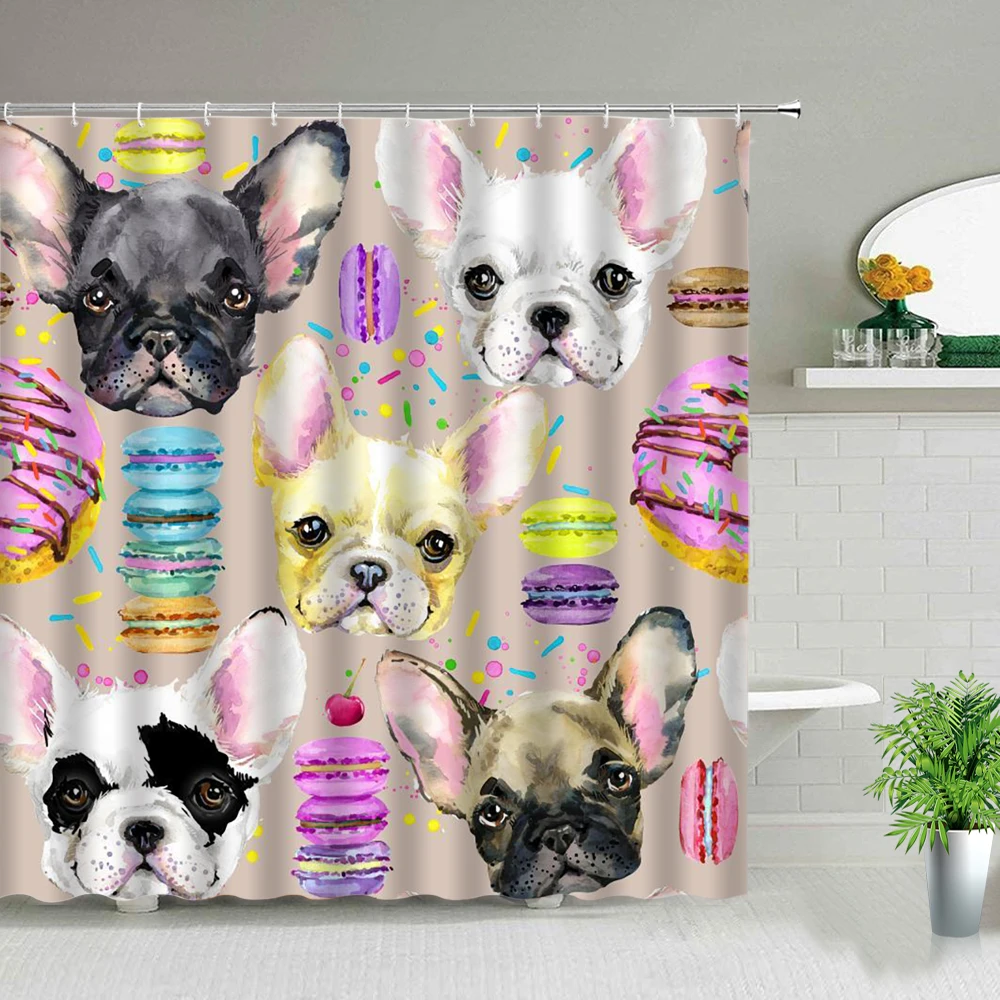 Cat Dog Printed Shower Curtains Cartoon Animal Wall Hanging Luxury Bathroom Decor Polyester Fabric Home Bathtub Screen Washable
Cat Dog Printed Shower Curtains Cartoon Animal Wall Hanging Luxury Bathroom Decor Polyester Fabric Home Bathtub Screen Washable