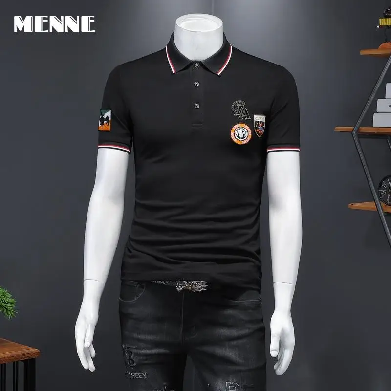 2021 New men polo-shirts /men polo shirts for men Embroidery badge poloshirts Comfortable/ casual High quality mens shirt
2021 New men polo-shirts /men polo shirts for men Embroidery badge poloshirts Comfortable/ casual High quality mens shirt