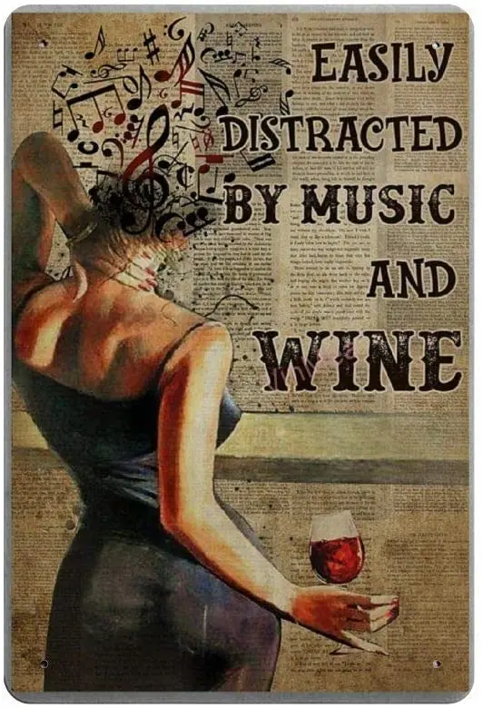 Girls That Are Easily Attracted By Music and Wine Metal Tin Logo Decoration Home Bistro Bar Club Club Club Decoration Plaque
Girls That Are Easily Attracted By Music and Wine Metal Tin Logo Decoration Home Bistro Bar Club Club Club Decoration Plaque
