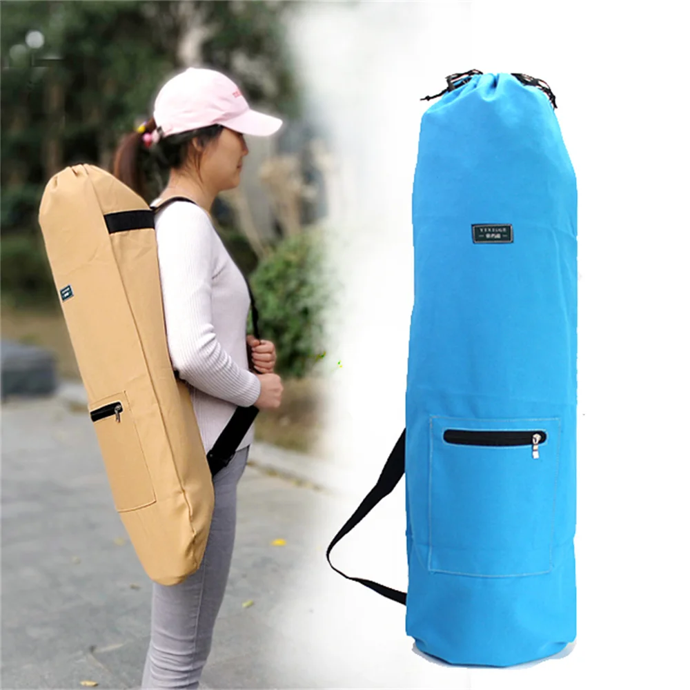 

85/92/122CM Portable Skateboard Storage Bag For Double Rocker Receive Outdoor Sport Accessories Sling Shoulders Pack Longboard