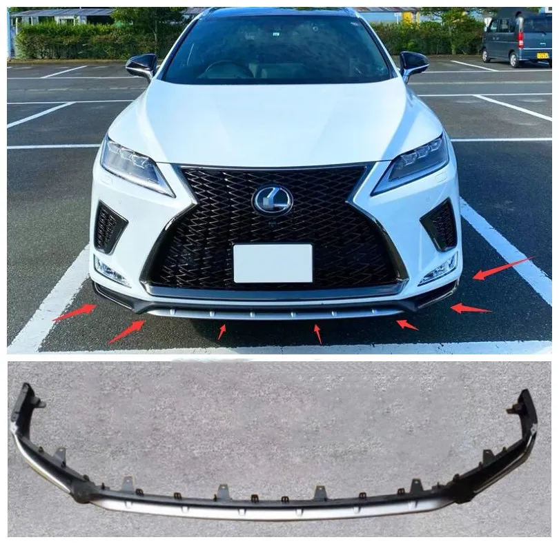 High quality ABS Black Front Bumper Lip Splitter Diffuser Lip Spoiler For Lexus RX300 RX450H Sport 2020 2021 2022
High quality ABS Black Front Bumper Lip Splitter Diffuser Lip Spoiler For Lexus RX300 RX450H Sport 2020 2021 2022