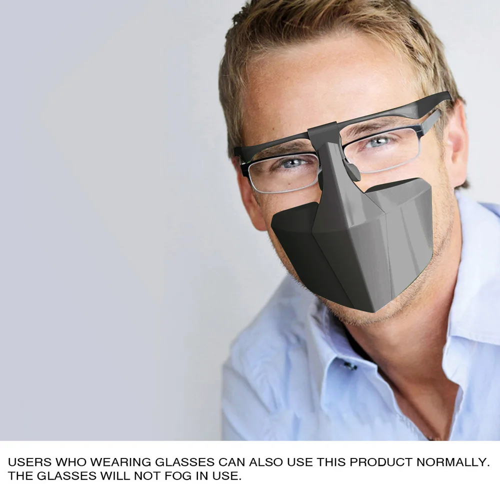 Face Mark Anti-fog Splash-proof Dust-proof Face-protective Cover Anti Saliva Reusable For Office Warehouse Home High-speed Rail
Face Mark Anti-fog Splash-proof Dust-proof Face-protective Cover Anti Saliva Reusable For Office Warehouse Home High-speed Rail