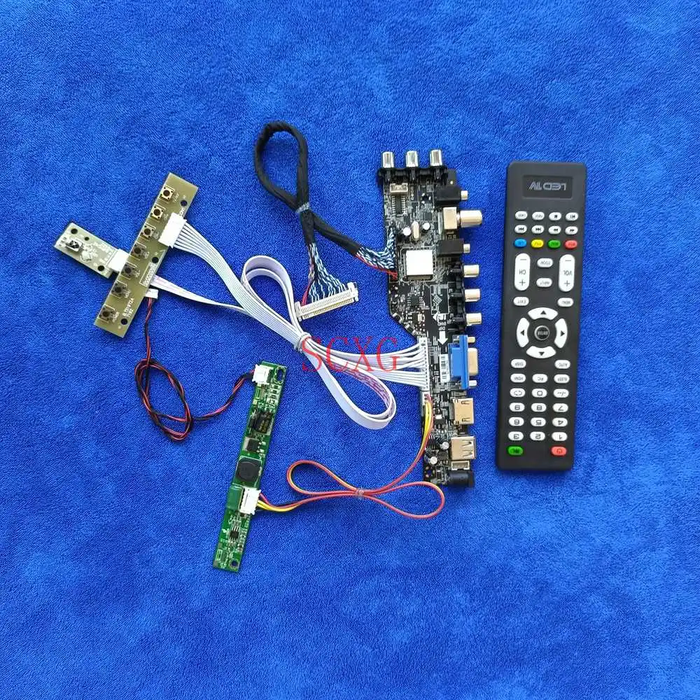 Display Drive Board Digital VGA USB HDMI-compatible 30Pin-LVDS Fit LM230WF5-TLA1/TLC1/TLD1/TLE1/TLF1/TLG1/TLH1 1920*1080 LED KIT
Display Drive Board Digital VGA USB HDMI-compatible 30Pin-LVDS Fit LM230WF5-TLA1/TLC1/TLD1/TLE1/TLF1/TLG1/TLH1 1920*1080 LED KIT