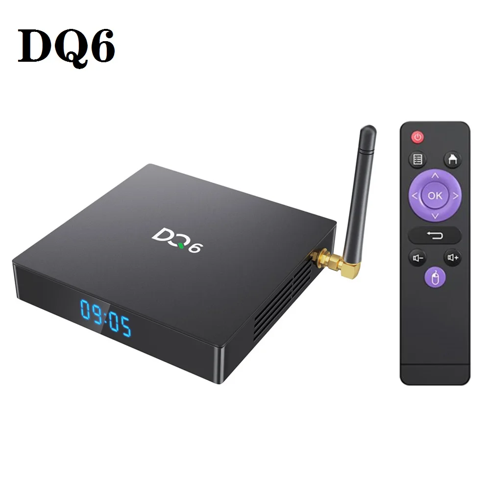ТВ-приставка DQ6, Android 2,4, 4 Гб ОЗУ, 32 Гб ПЗУ, 3,0 ГГц, двойной Wi-Fi, медиаплеер RK3318, USB, 4K, HD, Bluetooth, умная ТВ-приставка
ТВ-приставка DQ6, Android 2,4, 4 Гб ОЗУ, 32 Гб ПЗУ, 3,0 ГГц, двойной Wi-Fi, медиаплеер RK3318, USB, 4K, HD, Bluetooth, умная ТВ-приставка