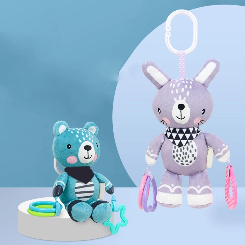 Baby Stroller Mobile Rattle Pushchair Pram Pendant Cartoon Animal Doll Infants Crib Hanging Bell Educational Sensory Toys N7ME
Baby Stroller Mobile Rattle Pushchair Pram Pendant Cartoon Animal Doll Infants Crib Hanging Bell Educational Sensory Toys N7ME