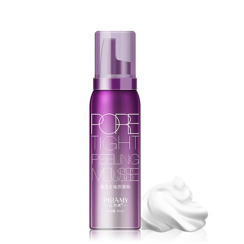 80ml Blackhead Pore Tight Peeling Mousse Shrink Pores Exfoliating Moisturizer Removing Dry Dead Skin Mousse Cleanser US STOCK
80ml Blackhead Pore Tight Peeling Mousse Shrink Pores Exfoliating Moisturizer Removing Dry Dead Skin Mousse Cleanser US STOCK