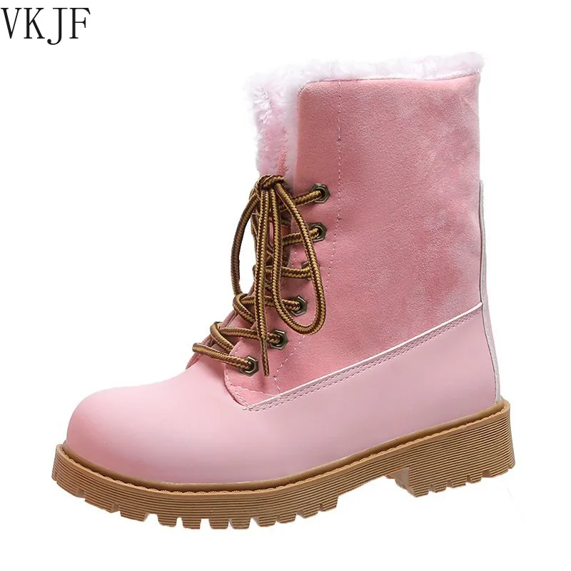 2021 Women Boots Snow Boots Female Plush Winter Boots Women Warm Ankle Botas Mujer Winter Shoes Women Plus Size 43
2021 Women Boots Snow Boots Female Plush Winter Boots Women Warm Ankle Botas Mujer Winter Shoes Women Plus Size 43