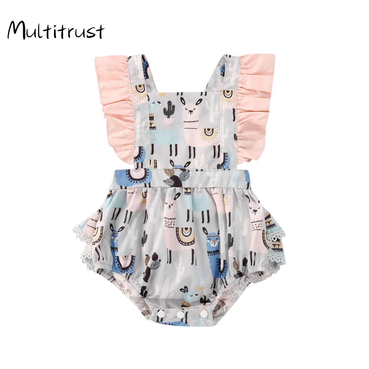 0-24M Newborn Infant Baby Girls Boys Bodysuits Cartoon Animal Print Ruffles Short Sleeve Jumpsuits Outfits
0-24M Newborn Infant Baby Girls Boys Bodysuits Cartoon Animal Print Ruffles Short Sleeve Jumpsuits Outfits
