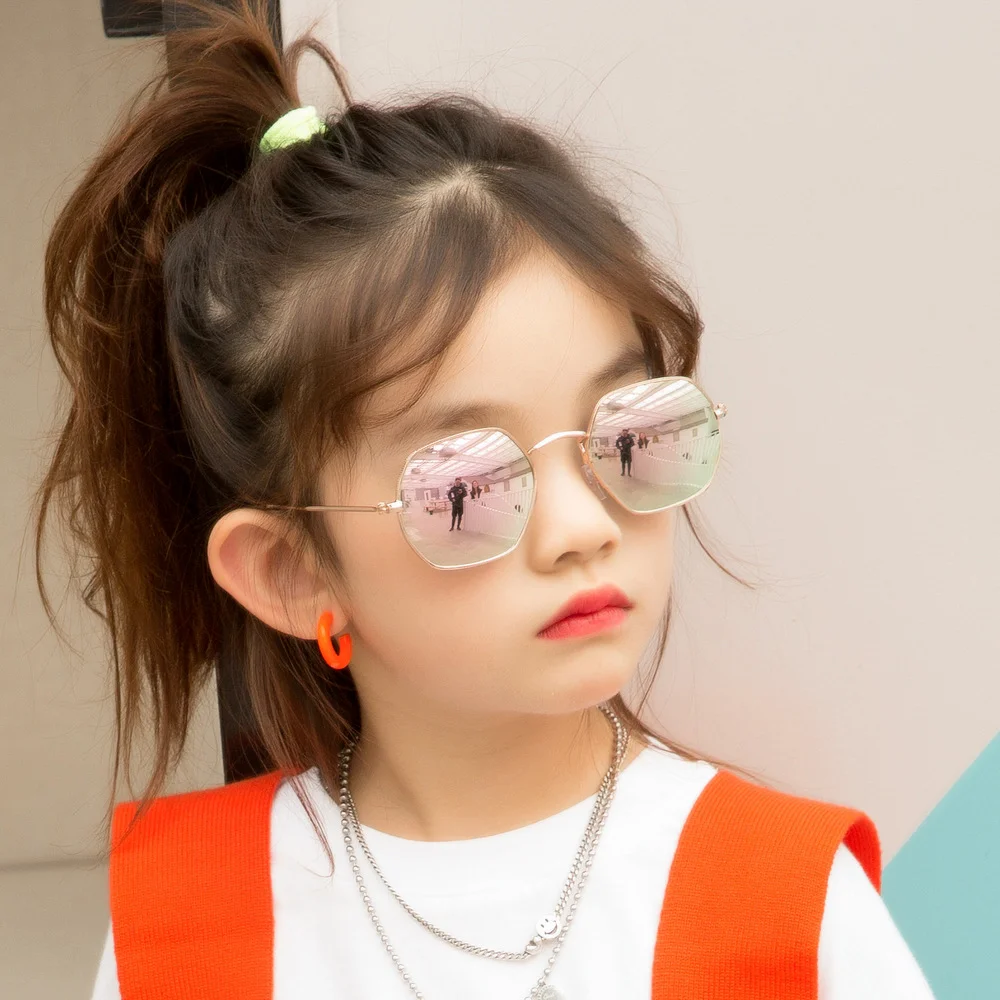 2022 Fashion Hexagon Thin Border Kids Sunglasses Boys Girls Children Sun Glasses Mirror Reflective Gradient Sunglass Metal Frame
2022 Fashion Hexagon Thin Border Kids Sunglasses Boys Girls Children Sun Glasses Mirror Reflective Gradient Sunglass Metal Frame