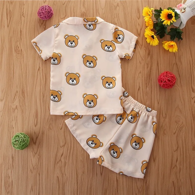 Summer 2020 Children's Boys and Girls Short Sleeve Tops and Shorts 2 Piece Home Clothing, Children's Clothing for 2-6 Years Old
Summer 2020 Children's Boys and Girls Short Sleeve Tops and Shorts 2 Piece Home Clothing, Children's Clothing for 2-6 Years Old