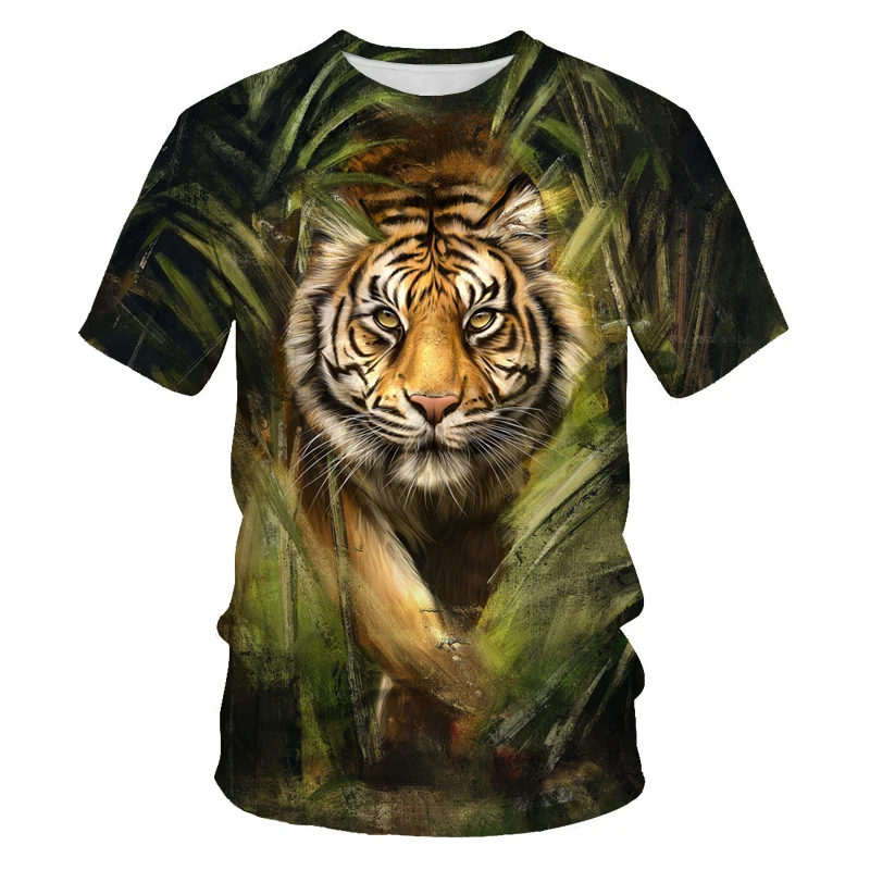 2021 Newest Lion T-shirt Men's Animal T-shirt Cool 3D Style Pattern 3DT Shirt Summer Trend Short Sleeve
2021 Newest Lion T-shirt Men's Animal T-shirt Cool 3D Style Pattern 3DT Shirt Summer Trend Short Sleeve