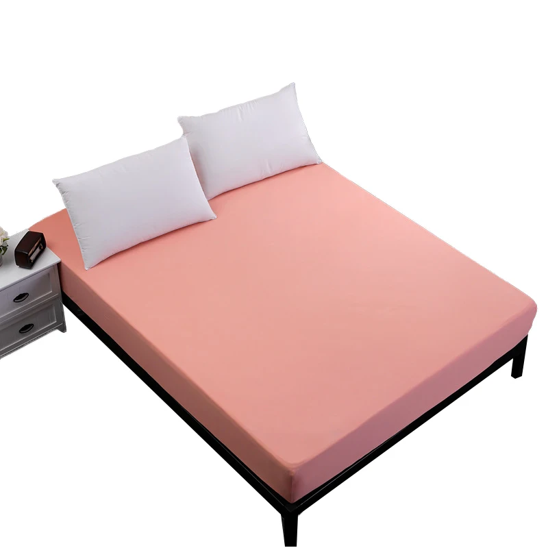 New Solid Color Mattress Cover Soft Fitted Sheet Elastic Band High Quality Mattress Protect Cover Air-Permeable Anti Dust Mite
New Solid Color Mattress Cover Soft Fitted Sheet Elastic Band High Quality Mattress Protect Cover Air-Permeable Anti Dust Mite