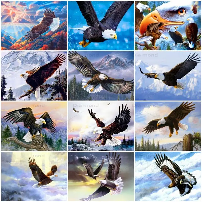 Diamond Painting Eagle Cross Stitch DIY Handicraft Diamond Embroidery Animal Mosaic Picture of Rhinestones Home Decoration
Diamond Painting Eagle Cross Stitch DIY Handicraft Diamond Embroidery Animal Mosaic Picture of Rhinestones Home Decoration