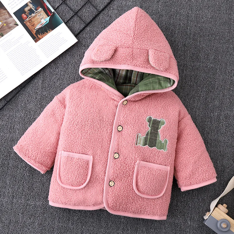 Новая утолщенная Корейская хлопковая одежда, хлопковая одежда, детское пальто ярких цветов, детская зимняя одежда
Новая утолщенная Корейская хлопковая одежда, хлопковая одежда, детское пальто ярких цветов, детская зимняя одежда