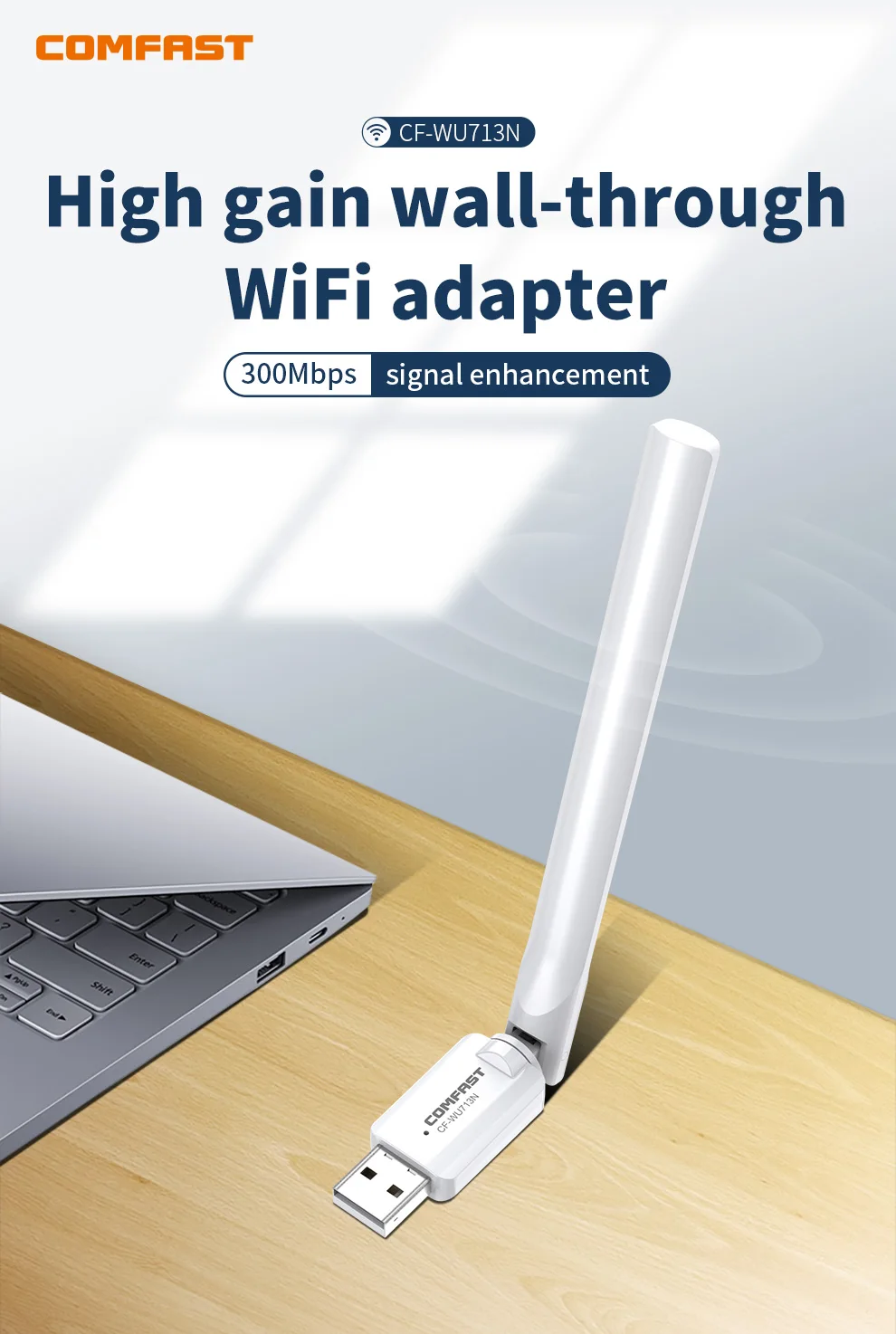 MT7603 Wifi USB адаптер 300 Мбит/с беспроводная 2,4 ГГц антенна Ethernet ПК электронный ключ Wi-fi адаптер Lan 11N Wifi приемник Windows MAC
MT7603 Wifi USB адаптер 300 Мбит/с беспроводная 2,4 ГГц антенна Ethernet ПК электронный ключ Wi-fi адаптер Lan 11N Wifi приемник Windows MAC