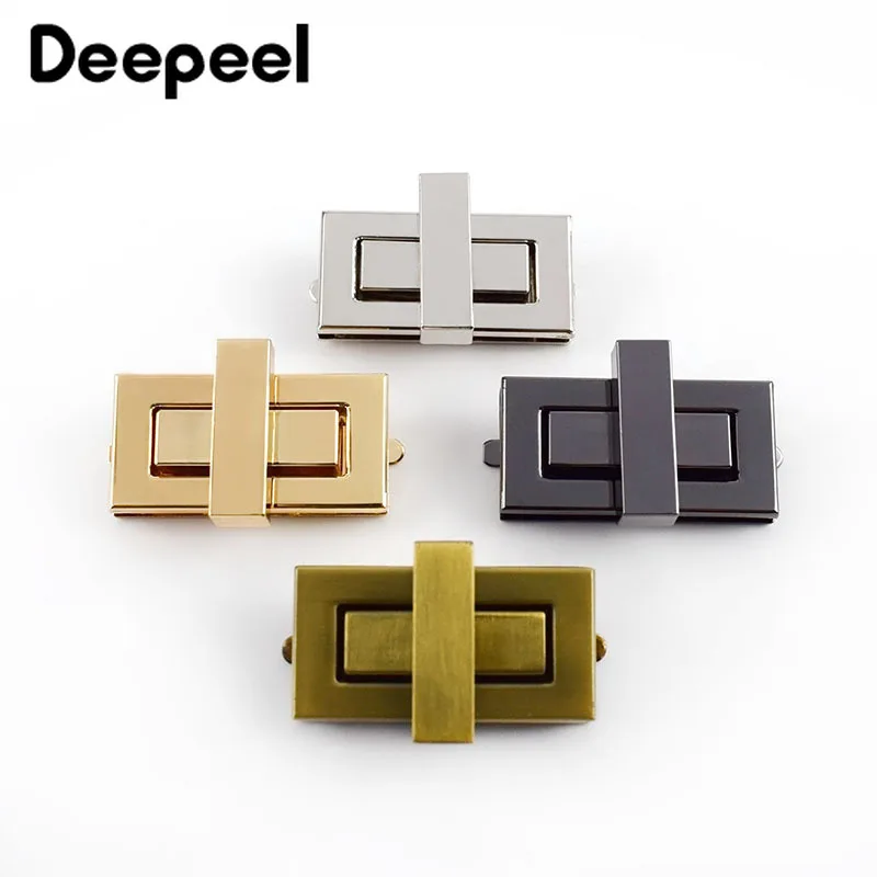 Deepeel 2pcs 32X18mm/44x22mm/52x29mm Metal Turn Twist Lock Buckles DIY Handbag Bag Hardware Closure Locks Clasp Part Accessory
Deepeel 2pcs 32X18mm/44x22mm/52x29mm Metal Turn Twist Lock Buckles DIY Handbag Bag Hardware Closure Locks Clasp Part Accessory