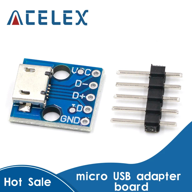 10Pcs CJMCU Micro USB Board Power Adapter 5V Breakout Switch Interface Module
10Pcs CJMCU Micro USB Board Power Adapter 5V Breakout Switch Interface Module