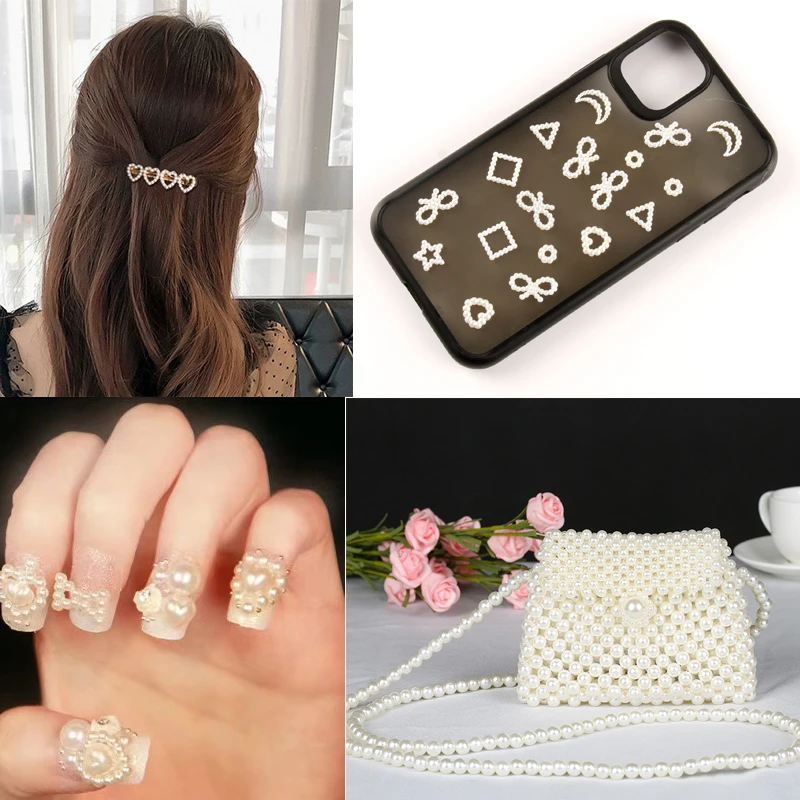 100pcs/lot Star Heart White Imitation Pearl Acrylic Beads Jewelry Findings Handmade for DIY Bracelet Earrings Hair Accessories
100pcs/lot Star Heart White Imitation Pearl Acrylic Beads Jewelry Findings Handmade for DIY Bracelet Earrings Hair Accessories