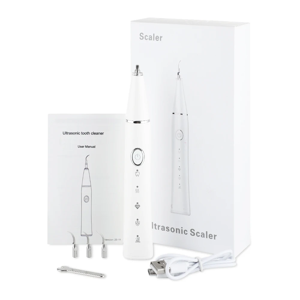 5 Modes Electric Dental Calculus Remover Rechargeable High Frequency Vibration Dental Plaque Tartar Remover with LED Work Light
5 Modes Electric Dental Calculus Remover Rechargeable High Frequency Vibration Dental Plaque Tartar Remover with LED Work Light