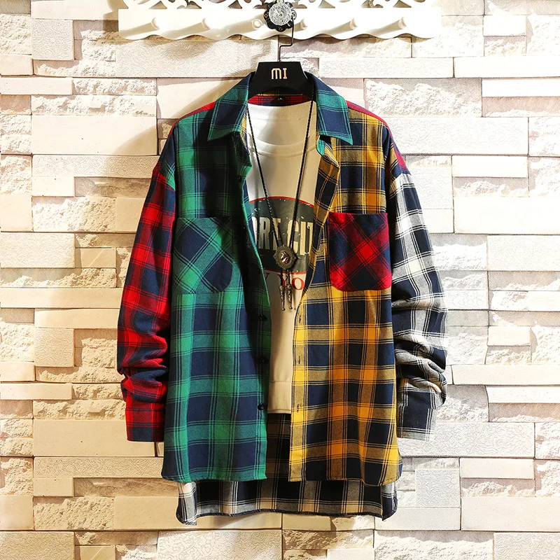 2021 New Design Student Trendy Casual Long Sleeve Striped Shirt Four Seasons Korean Style Men's Shirt
2021 New Design Student Trendy Casual Long Sleeve Striped Shirt Four Seasons Korean Style Men's Shirt