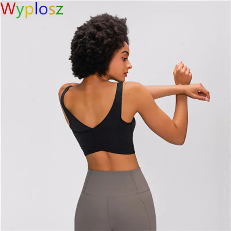 Wyplosz Spring and Summer New Back Irregular Sports Bra Gathered Shockproof Exposed Navel Wear Gym Sports Underwear for Women
Wyplosz Spring and Summer New Back Irregular Sports Bra Gathered Shockproof Exposed Navel Wear Gym Sports Underwear for Women