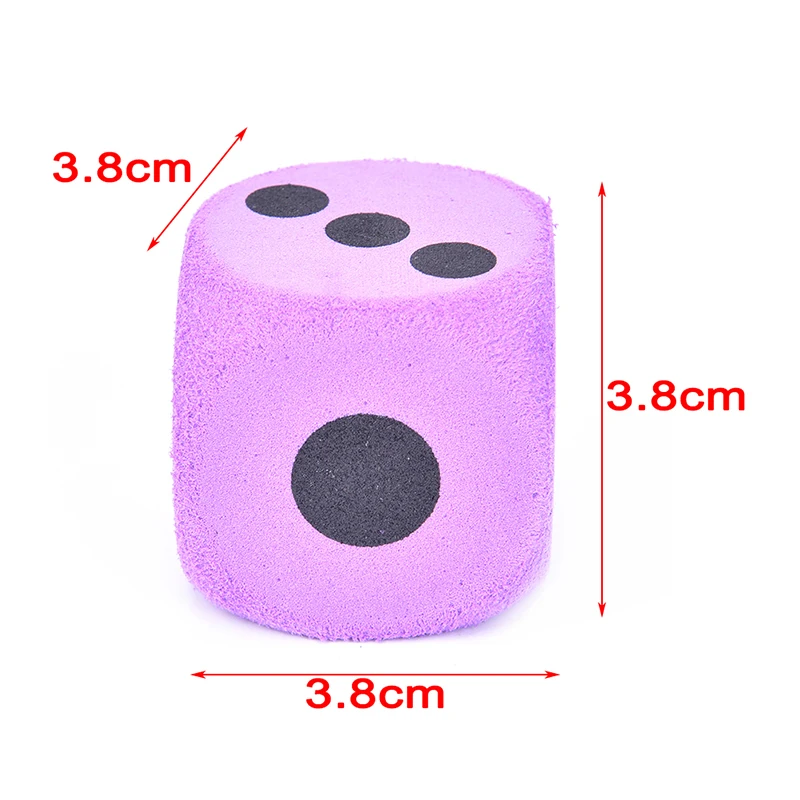 3.8mm Specialty Giant Eva Foam Playing Dice Block Party Toy Game Prize For Children's Playing Dice Kid Educational Toys
3.8mm Specialty Giant Eva Foam Playing Dice Block Party Toy Game Prize For Children's Playing Dice Kid Educational Toys