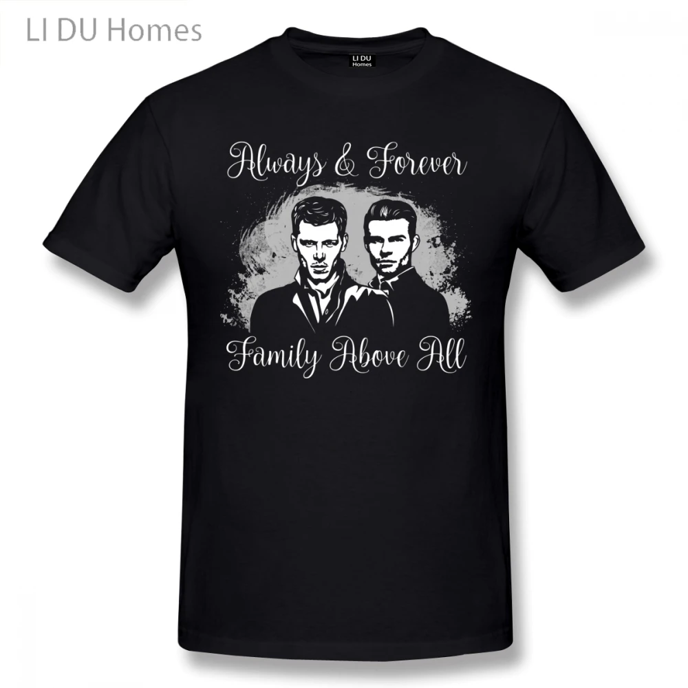 New The Vampire Diaries Family Above All Forever Men T Shirt 2021 Leisure 4XL 5XL 6XL O-neck Cotton Short Sleeve Clothes For Men
New The Vampire Diaries Family Above All Forever Men T Shirt 2021 Leisure 4XL 5XL 6XL O-neck Cotton Short Sleeve Clothes For Men