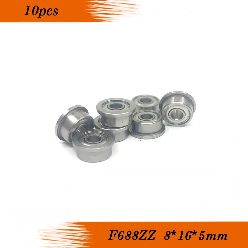10 шт. F688ZZ F688 ZZ LF1680 8*16*5 мм ABEC-3 P6 мини металлический двойной экранированный фланцевый шарикоподшипник для 3D принтера, детали
10 шт. F688ZZ F688 ZZ LF1680 8*16*5 мм ABEC-3 P6 мини металлический двойной экранированный фланцевый шарикоподшипник для 3D принтера, детали