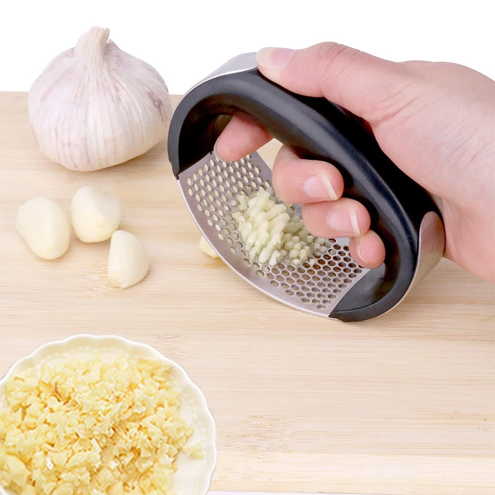 Stainless Steel Ring Hand Pressure Garlic Press Ginger Set Coffee Flavoring Spice Sugar Grinder 1PC Kitchen Tableware Tools
Stainless Steel Ring Hand Pressure Garlic Press Ginger Set Coffee Flavoring Spice Sugar Grinder 1PC Kitchen Tableware Tools