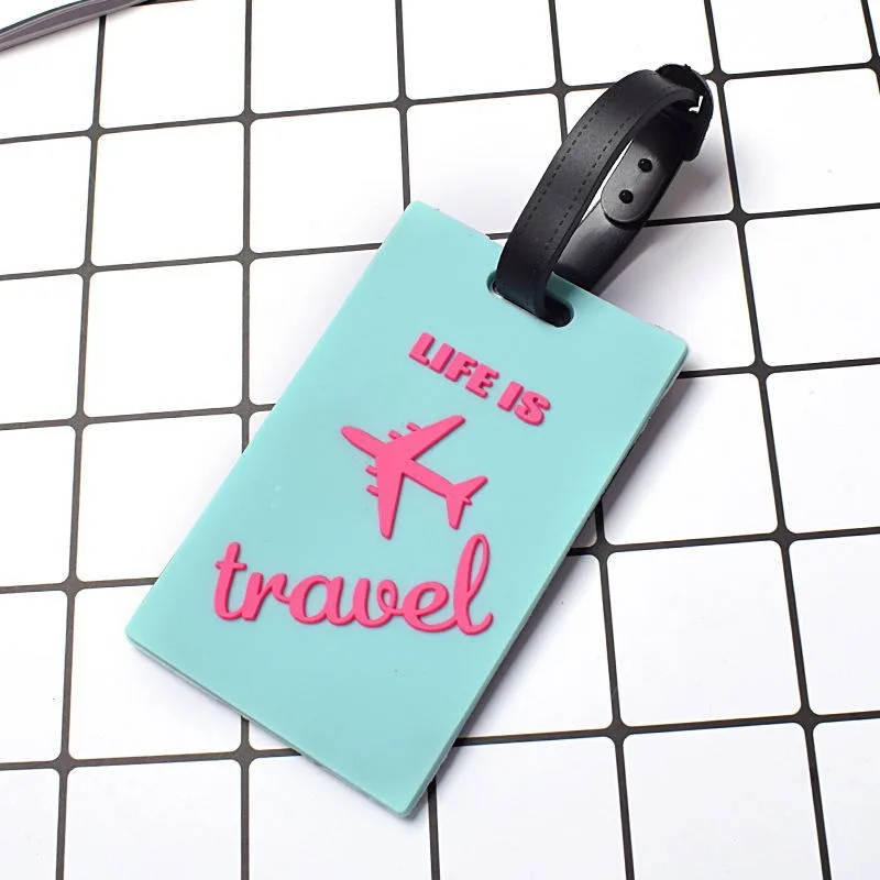 1pcs Creative Luggage Tag Air Plane Pattern Silica Gel Suitcase ID Address Holder Baggage Boarding Tags Portable Label Free Ship
1pcs Creative Luggage Tag Air Plane Pattern Silica Gel Suitcase ID Address Holder Baggage Boarding Tags Portable Label Free Ship