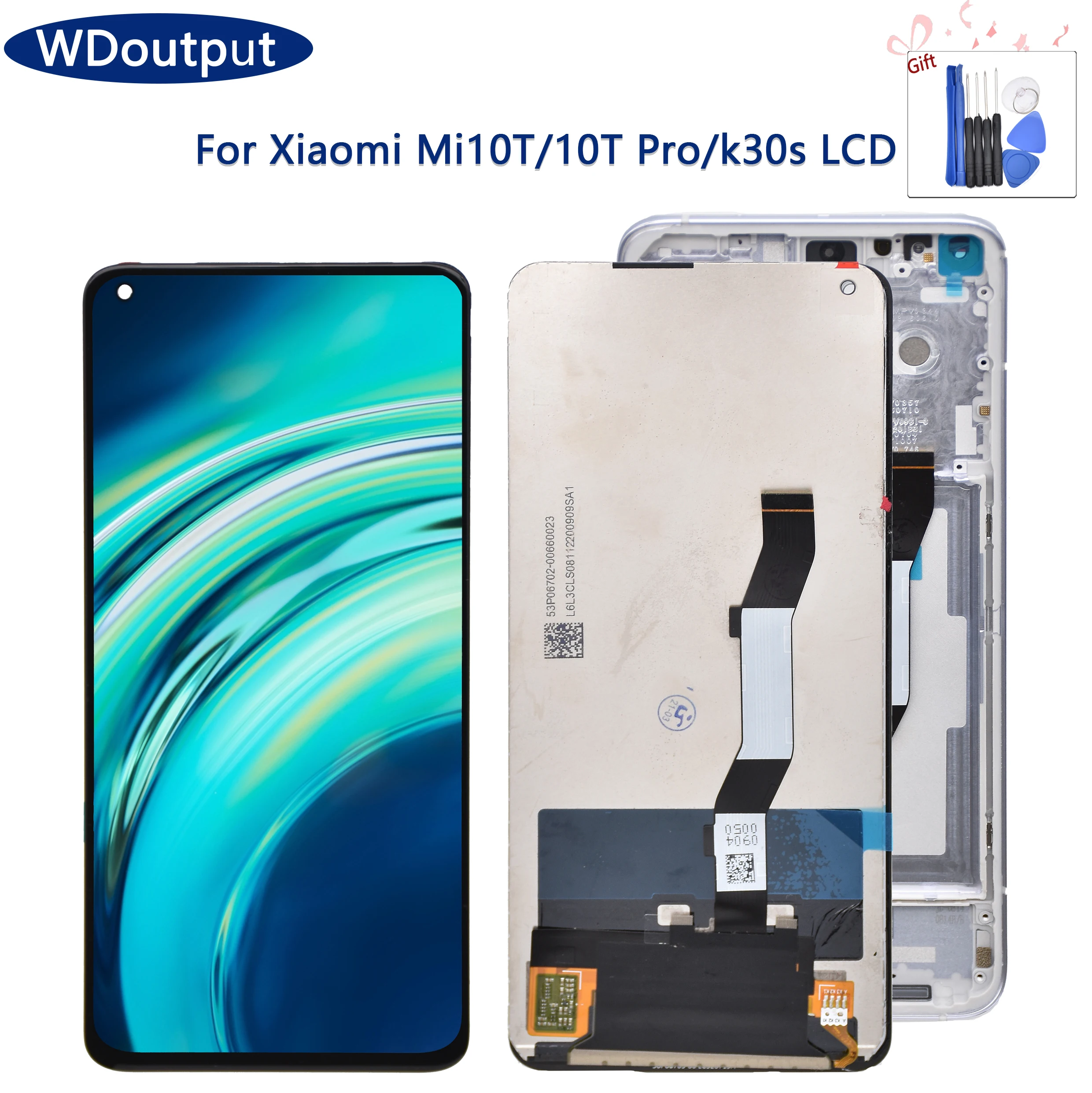 Original 6.67" For Xiaomi Mi 10T Pro 5G Redmi k30s LCD Display Touch Screen Replacement LCD For Xiaomi Mi10T Mi10T Pro Display
Original 6.67" For Xiaomi Mi 10T Pro 5G Redmi k30s LCD Display Touch Screen Replacement LCD For Xiaomi Mi10T Mi10T Pro Display